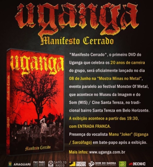 “Manifesto Cerrado”, longa-metragem que conta a história de 20 anos do Uganga, será exibido pela primeira vez no próximo dia 08 no Museu da Imagem e do Som em BH