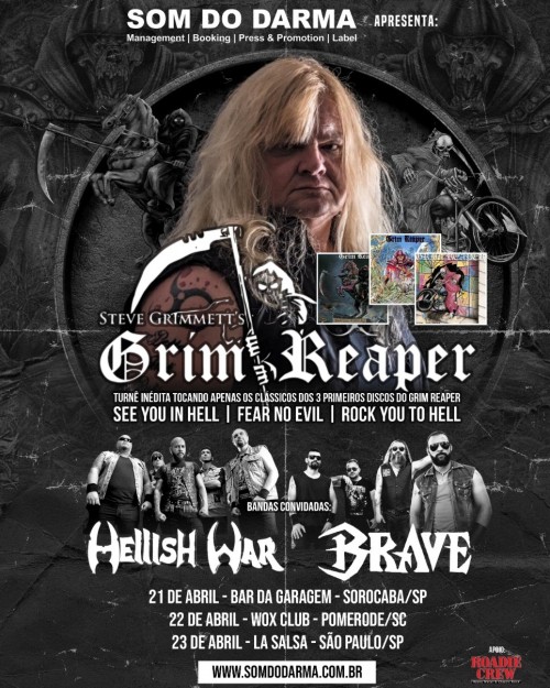 Steve Grimmett's Grim Reaper, Hellish War and Brave_Low