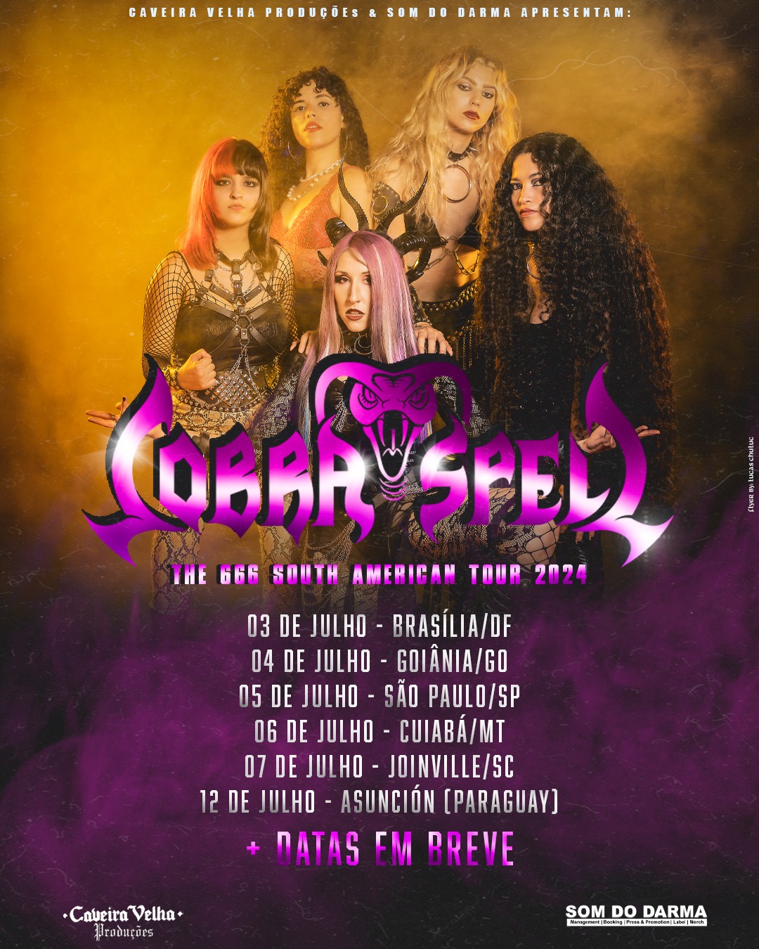 Cobra Spell - SA Tour 2024 - Official Poster 1