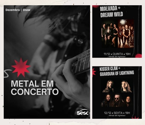 Metal Em Concerto