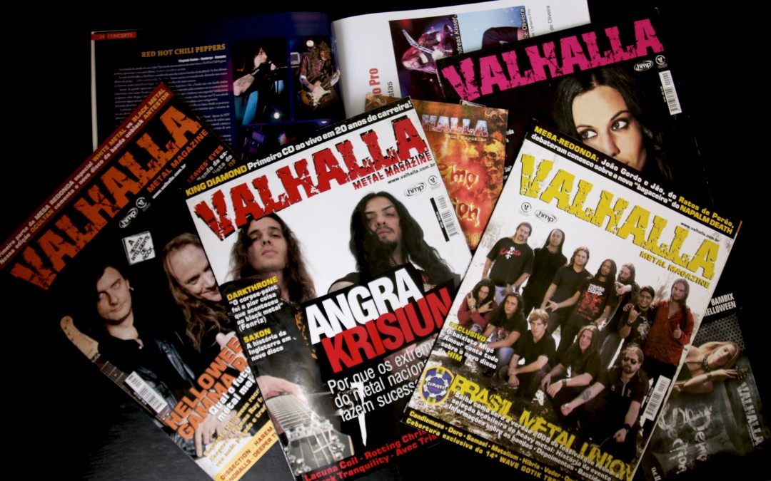 Revista Valhalla celebra 30 anos do lançamento de sua primeira edição e lança canal no Youtube