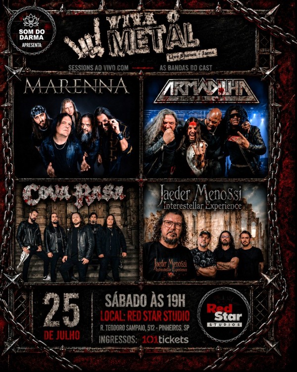 Viva O Metal_Bandas