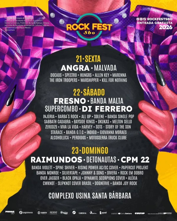 BANDA POR BANDA! 👩_🎤 🎸A lista completa com as 53 bandas que estarão nos palcos do Santa Bárb (1)