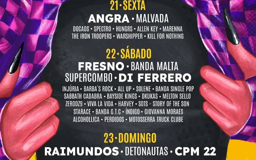 Marenna e Warshipper são atrações do Dia do Metal no Santa Bárbara Rock Fest